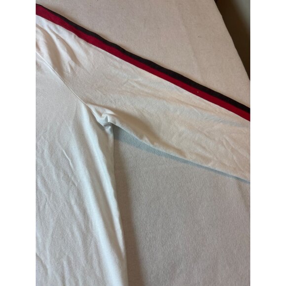 Aeropostale Stretch Graphic T-Shirt White & Red With Logo Print medium size - Picture 3 of 11